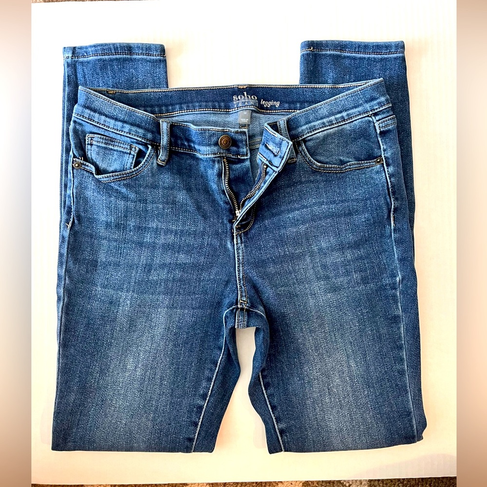 Soho New York & Company Skinny Legging size 10 Jeans